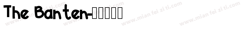 The Banten字体转换